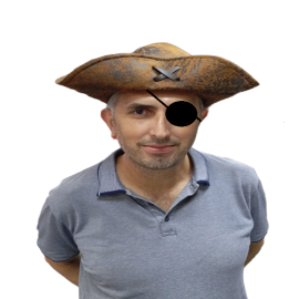 Korsan Kaptan Jack Sparrow Şapkası 